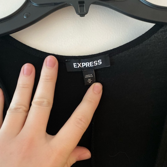 Express Faux Wrap Dress - Picture 4 of 4